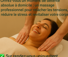 Masseur pour femme a domicile